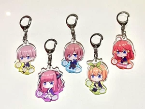 The Quintessential Quintuplets Keychains Set Of 5 - Picture 1 of 1