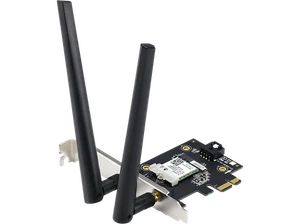 Tarjeta de red - ASUS PCE-AX1800, PCI, Wi-Fi 6, Doble banda, BT 5.2 - Imagen 1 de 5