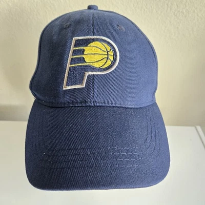 Кепка с ремешком Indiana Pacers Lucas Oil Jack Stadium раздача промо кепка НБА синяя - Изображение 1 из 4