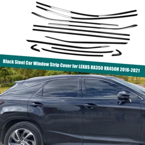 Black Window Full Complete Around Cover Trim for LEXUS RX350 RX450H 2016-2021 - Picture 1 of 6