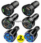 3 4 5 USB Ports Fast Car Charger Adapter LED  For Iphone Samsung Android 2X lot