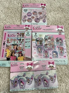 Lot LOL Surprise Birthday Party Hanging Swirl Decorations Scene Setters Table - Picture 1 of 4