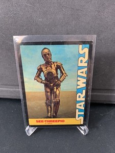 1977 Wonder Bread Star Wars Card #7 See-Threepio C3PO