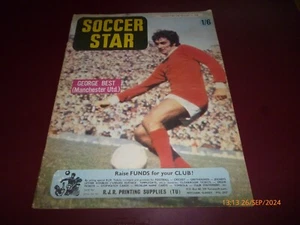 SOCCER STAR FOOTBALL DEC 13 1968 COVER: GEORGE BEST, CHRIS LAWLER, CARLISLE UTD - Picture 1 of 7