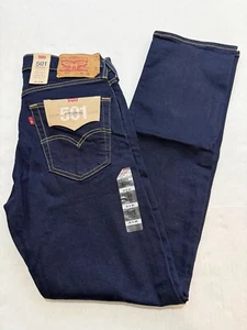 Levi's Jeans Mens 31x34 Blue Sits At The Waist Regular Straight Leg Button Fly - Picture 1 of 9