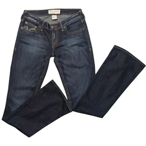 PRVCY Premium Damen Bootcut Jeans - Größe 27, dunkle Waschung, Made in USA gebraucht - Bild 1 von 13
