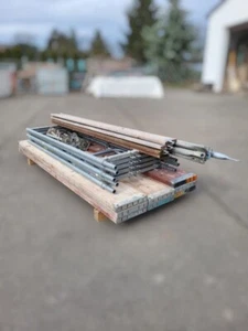 Gebrauchtes Fassadengerüst Plettac/Alfix/MJ Gerüst 44m² mit Holzböden - Bild 1 von 2