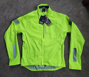 Endura Urban Luminate Jacket Size Large High Visibility Neon E9126 Cycling