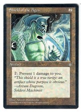 Shield of the Ages Ice Age Artifact MTG Single Card Magic :The Gathering U1