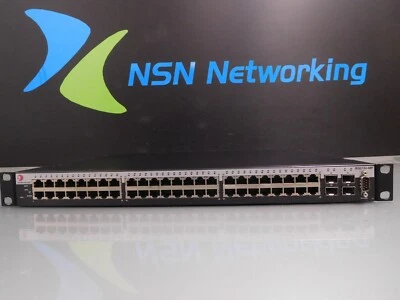 Enterasys SecureStack B3 B3G124-48P 48-Port Managed Stackable Gigabit PoE Switch - Image 1 of 4