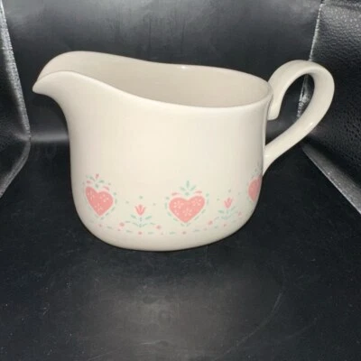 Barco Gravy Corning Forever Yours Pink Hearts 16 oz vintage impecable estado EE. UU. Foto 1 de 4