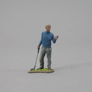 THOMAS GUNN SPORTS FIGURES GOLF003 STEVE MCQUEEN GOLFING - Picture 1 of 5