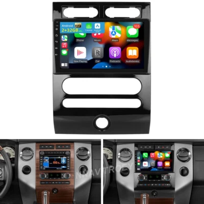 For Ford Expedition 2007-2014 Android 13 Radio Apple CarPlay GPS Wifi BT 2+32GB - Image 1 of 4