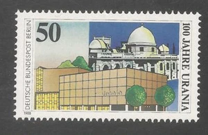 Alemania Berlín #9N569 (A176) En muy buen estado sin montar o nunca montada - 1988 50pf Museo de Ciencias de Urania, centavo. - Imagen 1 de 1