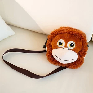 Mochila Mono Juguetes Divertida Muñeca Niños Juguetes de Juego Títere Tela Regalos de Cumpleaños - Imagen 1 de 7