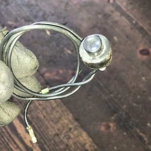 honda 1971 sl 70 sl70 ct70 trail original nice horn button w wire xl 125 - Picture 1 of 4