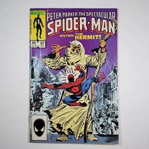 Marvel Comics Peter Parker Spectacular Spider-Man #97 VG Key 1st Appear Hermit - Picture 1 of 8
