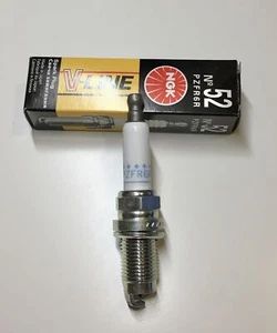 4x NGK PZFR6R Zündkerze V-Line 52 Spark Plug Bougie d´Allumagne Candela di accen - Picture 1 of 5