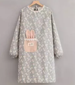 Canvas Long Sleeve Apron - one size - Picture 1 of 1