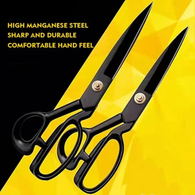Tailor Scissors Cutting Fabric Heavy Duty Scissors Leather Sew Shears for Home - Image 1 of 4