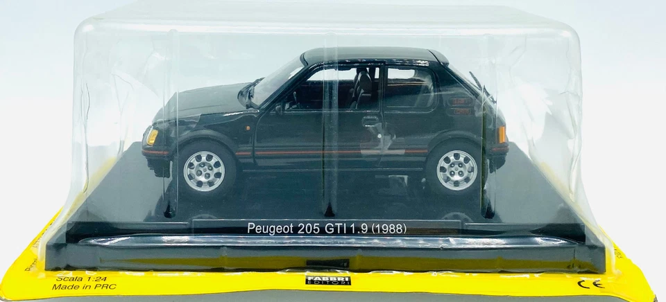 EBOND Modellino Peugeot 205 GTI 1.9 - 1988 - Fabbri - 1:24 - 0353 - Immagine 1 di 1