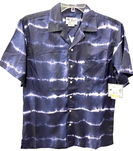 Trunks Surf & Swim Co. Mens size Medium Tye Dye Button Down Shirt NWT Chest 42" - Picture 1 of 12