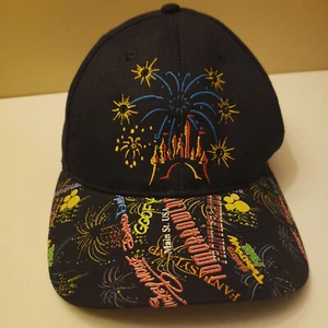Magic Kingdom 2000 Cap Mütze One Size schwarz Druckknopflasche VINTAGE Walt Disney World - Bild 1 von 10