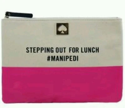 Bolso de Mano Kate Spade Llamado a la Acción Saliendo a Almorzar #Manipedi Georgie Nuevo con Etiquetas Foto 1 de 4