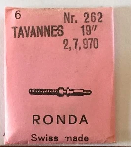 TAVANNES 19" 2-7-970 Antriebswelle Tige Winding stem Aufzugwelle  - Bild 1 von 1