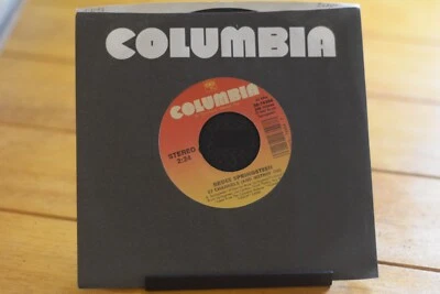 BRUCE SPRINGSTEEN "PART MAN PART MONKEY" 45 RPM 7" EXC RECORD [CC3-79] - Image 1 of 4