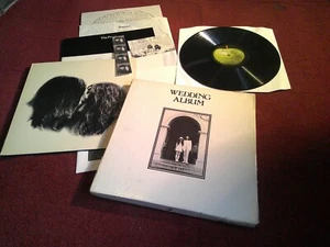 JOHN LENNON THE WEDDING ALBUM YOKO ONO RARE FULLY COMPLETE '69 1ST PRESS EX+ AUD - Picture 1 of 17