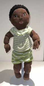 IKEA Plush Jointed Doll LEKKAMRAT African American Black Brown Hair - Picture 1 of 9