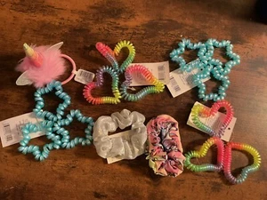 Lot Of 15 Hair Ties Girls New - Picture 1 of 5