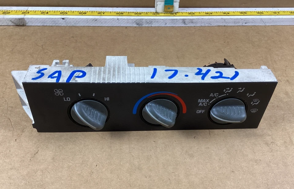 Chevrolet Astro 1996-2005 calefacción aire acondicionado control climático temperatura 16202950 Foto 1 de 4