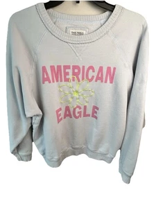 American Eagle Funday Graphic Sweatshirt As Seen In Mean Girls Movie Oversized L - Picture 1 of 12