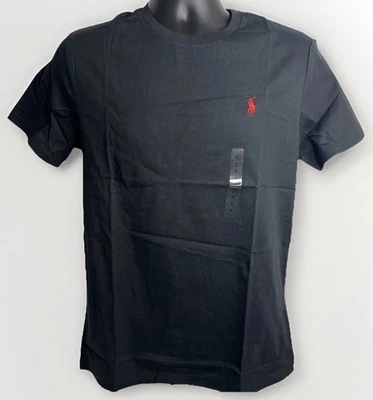 Polo Ralph Lauren Men’s Small Black Crew Neck T-Shirt Classic Fit New W/ Tags - Image 1 of 4