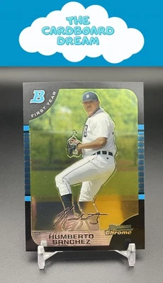 Humberto Sanchez 2005 Bowman Chrome #228 RC Rookie Detroit Tigers Baseball Card - Image 1 of 2