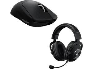 Auriculares gaming - Logitech G Pro X, Inalámbrico, Micrófono, Reducción de ruid - Imagen 1 de 7