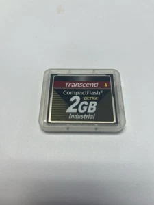 Transcend CompactFlash ULTRA 2GB Industrial CF Card TS2GCF100I - Photo 1 sur 2