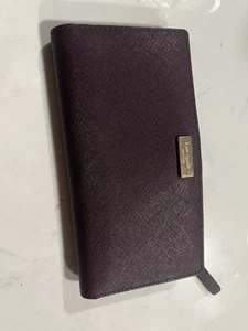Portafoglio bifold Kate Spade Newbury Lane Stacy mogano - Foto 1 di 5