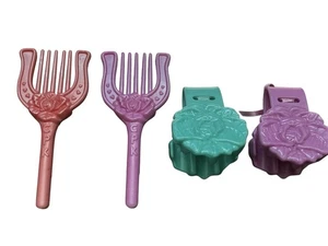 Vtg Cabbage Patch Kids Crimp N Curls + Brushes - Picture 1 of 3