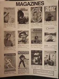 Paraphernalia Head Publications Magazines Catalog Missing Cover Tons Photos 1977 - Picture 1 of 16