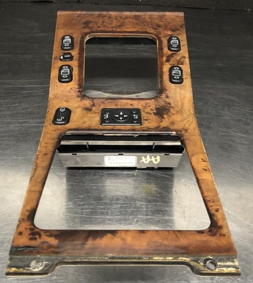 2001-2003 Mercedes Benz ML320 Center Console Wood Trim Bezel Window Switch - Image 1 of 4