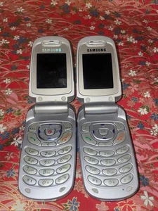 UN teléfono plegable Samsung SGH-X495 (T-Mobile, 2005) - probado (leer) - Imagen 1 de 4