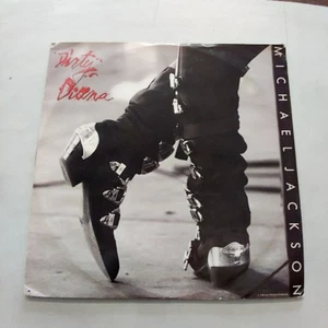 Michael Jackson Dirty Diana 1988 Single Black Vinyl Epic Records 12 Inch - Picture 1 of 22