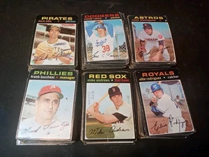 1971 TOPPS BASEBALL LOT (170) GOOD TO VG - Picture 1 of 8