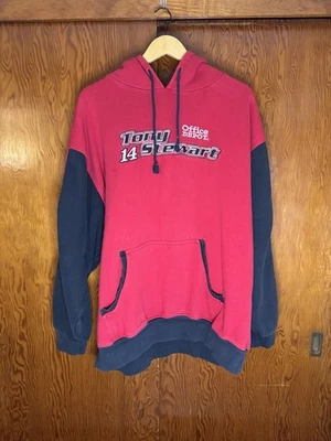 XXL Y2K Tony Stewart Office Depot NASCAR Sudadera con Capucha Auto Carreras Deportes Foto 1 de 4