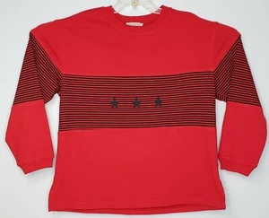 Vintage Clio Casually Petites gestreifter roter Pullover Damengröße PL hergestellt in den USA - Bild 1 von 6