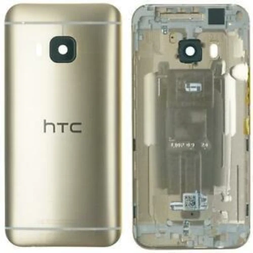 SCOCCA telaio posteriore per HTC ONE M9 gold oro back cover copri batteria - Immagine 1 di 1