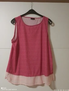 Top Janina Gr. 46 2 Lagenlook Pink Neu Ungetragen  - Bild 1 von 5